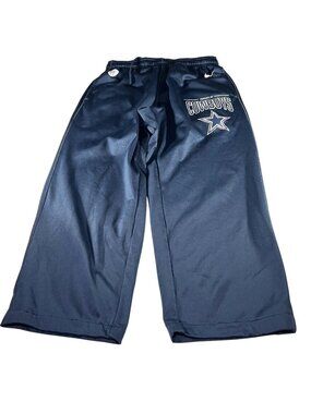Nike Dri-Fit NFL Training Dallas Cowboys Mens Blue Sweatpants Joggers Size XL